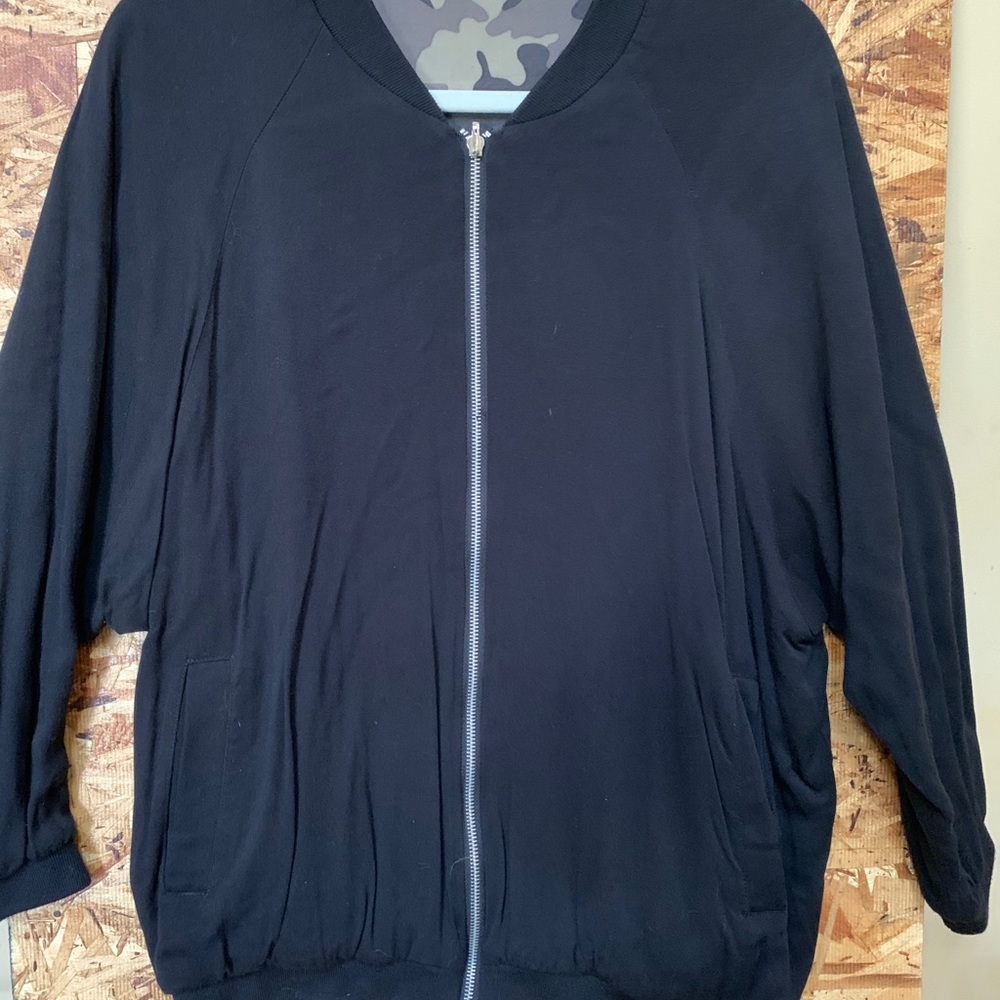 Kendal & Kylie Reversible Bomber Jacket